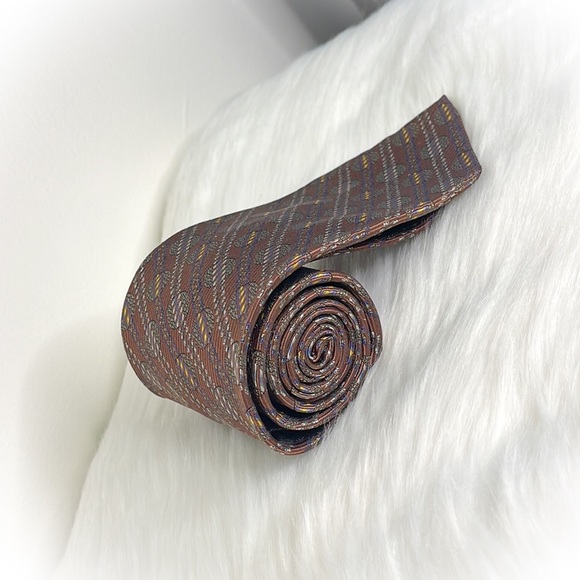 💕Beautiful Jhane Barnes Mens Silk Tie💕 - Picture 10 of 12